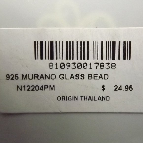 Pink Rose 925 Murano Glass Bead - Picture 6 of 6